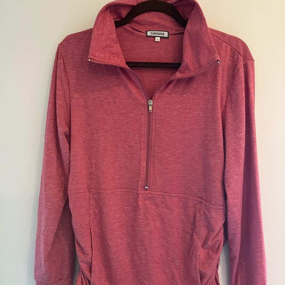 Women's Rose Quarter-Zip Pullover